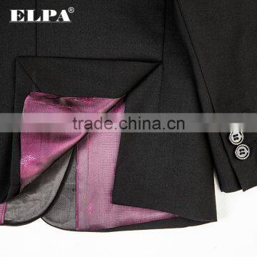 ELPA Black 3 Piece Flower Boy Formal Designer Slim Fit Suits for Kids photo-5