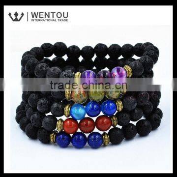 New designs Hot sale Lava Beads Bracelet