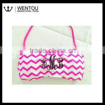 New Arrival Monogrammed Chevron Bandeau Bikini photo-2