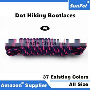 More Strong 3M Highlight Round Hiking Skate Bootlace Bootstrings for Hikers Runners Field Sports Players - Green photo-2