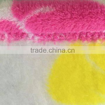 Wholesale High Quality Throw Printed Coral Fleece Blanket