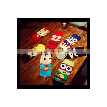 Super Hero Personality Cartoon Socks Wholesale