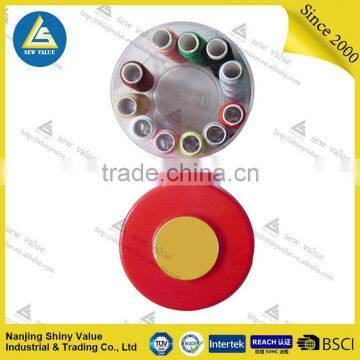 Octahedron Plastic Novelty Sewing Kit Box With Needle Case on the Top photo-5