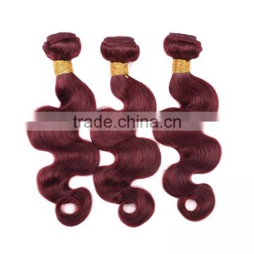 Shengyuan Prompt Delivery Best 7A Human Hair Weave Colored 99J 10 To 24 Inch Body Wave