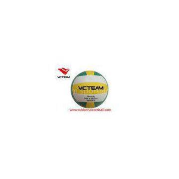 Colored Custom printing Rubber Youth volleyballs / Sports Volley Ball