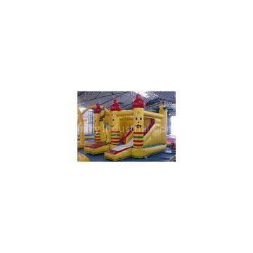 Durable PVC Inflatable Combo , Party Castle Bounce House With Slide