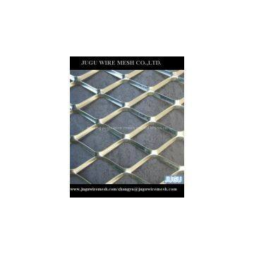 flattened galvanized expanded metal mesh