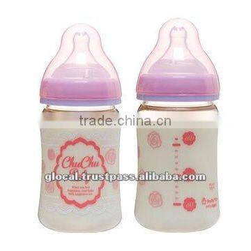 Japan Wide-Neck PPSU Baby Bottle (Girls) with Silicone Teat 160ml Wholesale