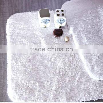 Good Quality Luxury 100% Cotton Embroidered Soft and Absorbant Hotel Bath Rug photo-4