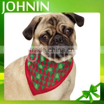 OEM Custom Printed Logo Cute Soft Pet Triangle Dog Bandana