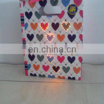 LED Lighting Up Paper Gift Bags of New Design and Favor Price photo-6