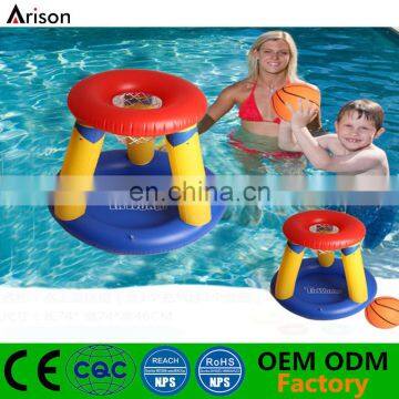 High quality inflatable floating basketball hoop inflatable water basketball target inflatable pool basketball gate