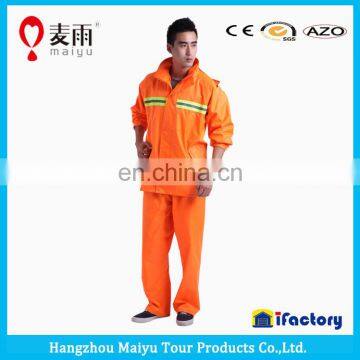 Yellow Good Quality Waterproof Safety Rain Pants photo-3