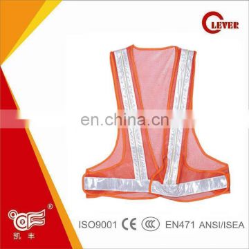 Reflective Safety Vest , Safety Vest with EL Light Tape, EL Light Strip Safety Vest