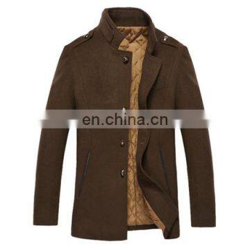 T-MC014 Traditional Chinese Custom Mens Thick Warm Winter Coat photo-5
