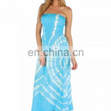 Girls Wear Super Modern Designer tie & dye Long tube dress