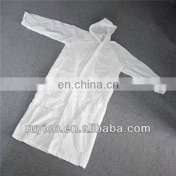 hot sale disposable raincoat,disposable plastic pe raincoat