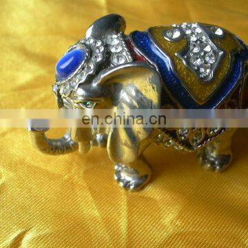 elephant paper weight with fashion clothes