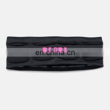 Hot Sale Adult Wide Skinny Elastic Headbands With Silicone