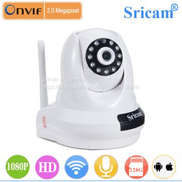 Sricam 1080P Indoor IP Camera AP Hotspot SD Card Two-way Audio Night Vision Camera for Pet Baby Monitor Home Security