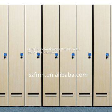 Fireproof Decorative Electronic Luggage Storage Hpl Compact Laminate Locker photo-3