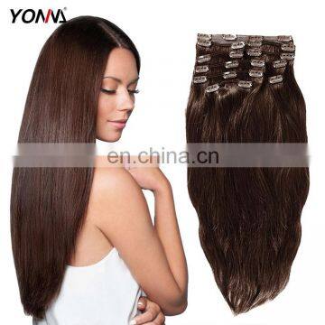 Qingdao Virgin Peruvian/Malaysian Brazil Human Clip In Hair Extensions For Black Women