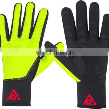 Cycle Gloves yellow & black