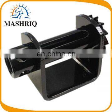 4" Storable Weld-on Truck Tie Down Winch Bottom Mount photo-2