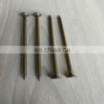 Medium Carbon Steel bright iron nails/common nail sizes