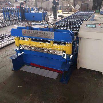 2019 Good Quality Trpaezoidal Stainless Steel Roll Forming Machine photo-3