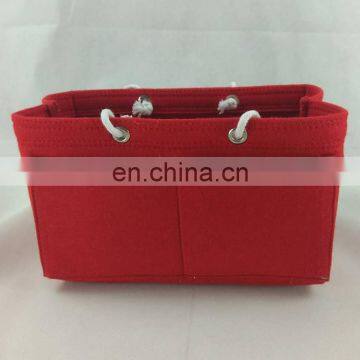 Custom Print Felt Cosmetic Bag Toiletry Makeup Bag Organizer photo-4