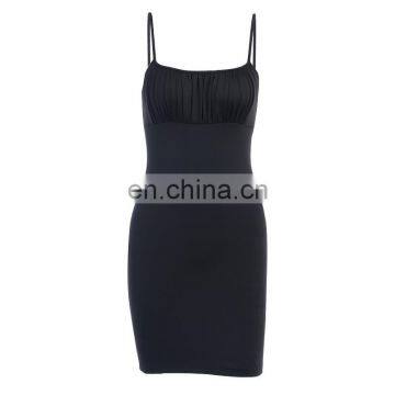 2020 Hot Selling Sexy Woman Clothing Latest Customized Design Adjustable Strap Bodycon Party Dress photo-4