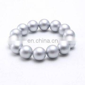 Kids Solid Bubblegum Bracelet Girl Bubblegum Cute Jewelry Birthday Gift 16Colors 12mm photo-4