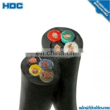 Vacuum Cleaner Rubber cable H05RR-F 300/500V 5G 2.5mm2 factory price