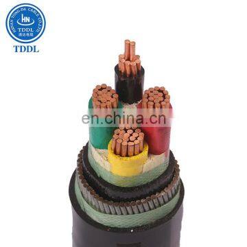 PVC Insulated Overhead Power Cable Flame Retardant Electrical Wires   Factory Low Price