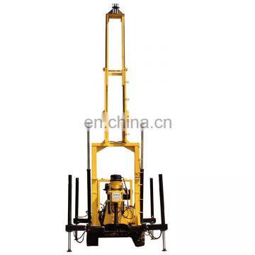 22HP diesel engine crawler hydraulic water well drilling rig 100-meter drilling machine chain rail drilling rig