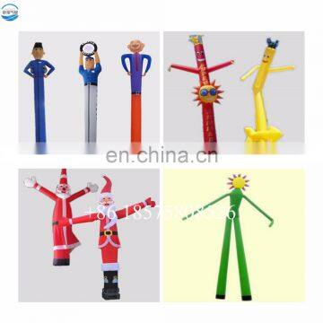 Promotion customized inflatable airdancer tube man advertising puppet equipment with blower