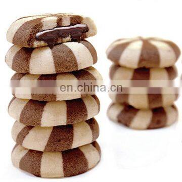 Chocolate Filled Biscuits Machine Double Filling Cookies Making Machine photo-6