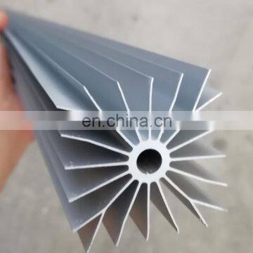 Toshine CA And CE Sunflower Heat Sink Aluminium Profile Structure For Led Light photo-6