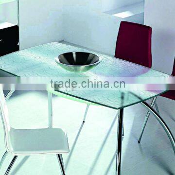 glass dining table