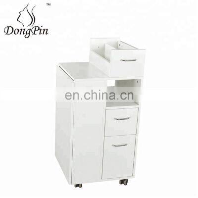 2019 new design folding tables hot sell in Europe folding manicure table nail station from China