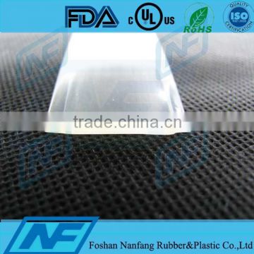 transparent smooth surface silicone rubber belt