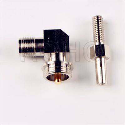 Right Angle SMA Female/Jack to TNC Male/Plug RF Coaxial Connector for Cable photo-2