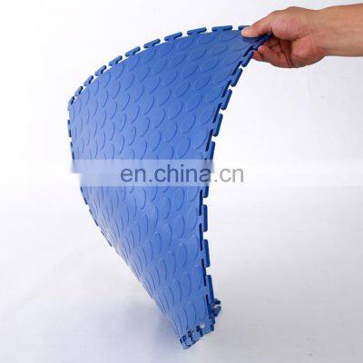 Indoor use PVC interlocking floor tiles size 500*500*6mm