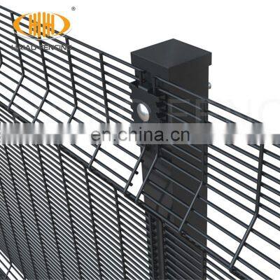 Factory supply powder coated security panel anti climb fence