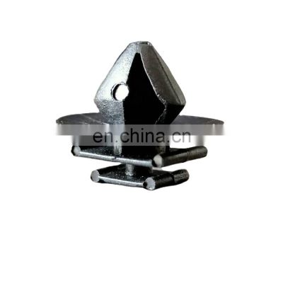 Cars Exterior Trim Strip Clip Black Auto Plastic Fasteners Door Panel Clips Nylon Rivets Fixed Clip