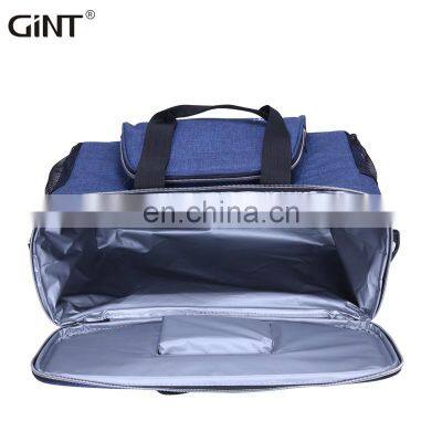 21L  Large size dark royal blue One Shoulder insulation bag  fabric Cooler Food Bag Wholesale Food bag for Out Door Picnic