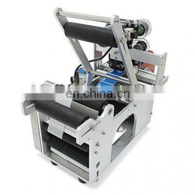 Labeling Machine Semi Automatic Round Bottle Label Printing Machine