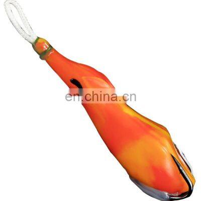 Amazon 2021 The Newest 8cm 15g Floating Soft Frogs for Bass Trout Catfish Topwater Bass Alluring Fishing Frog Lure photo-2