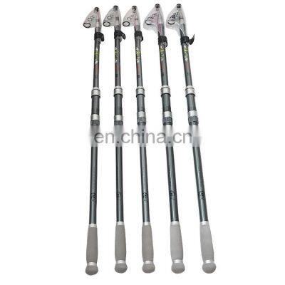 High Carbon Guide Ring Rods Fishing Saltwater Telescopic Fishing Rod Distance Throwing Fishing Rod